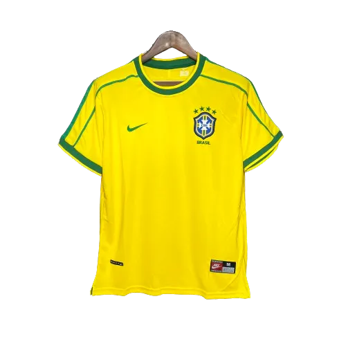 Camisa Seleção Brasileira Retro 1998 Amarela