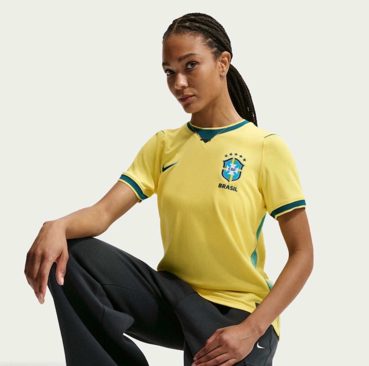 Camisa Feminina Seleção Brasil I 26/27
