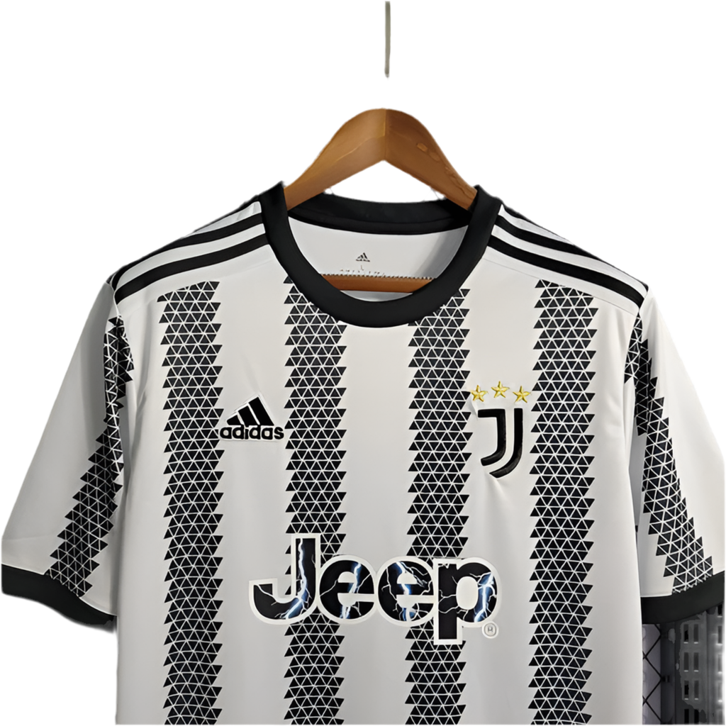 Camisa Juventus I 22/23 - Preta e Branca