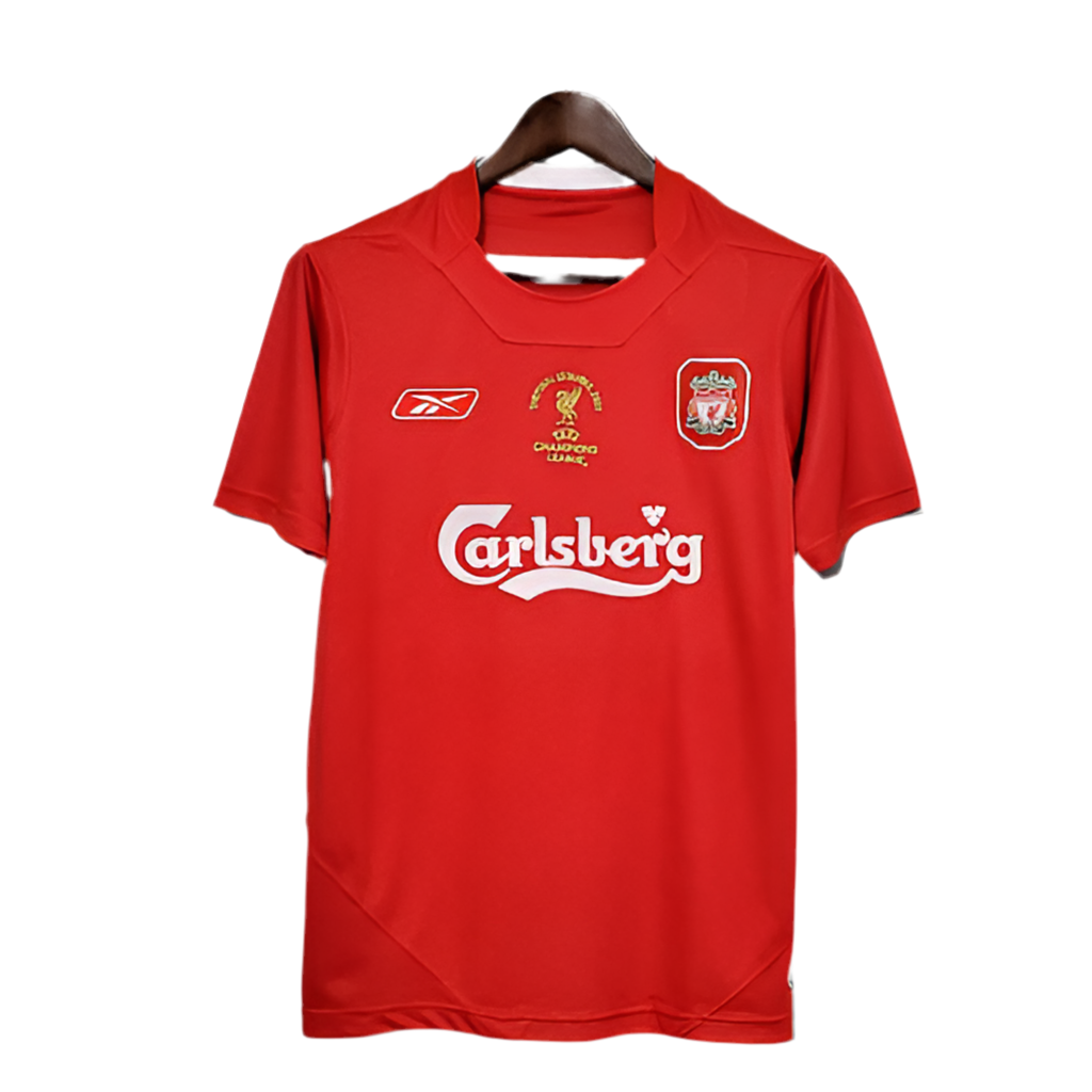 Camisa Liverpool Retrô 2005 Vermelha - Reebok