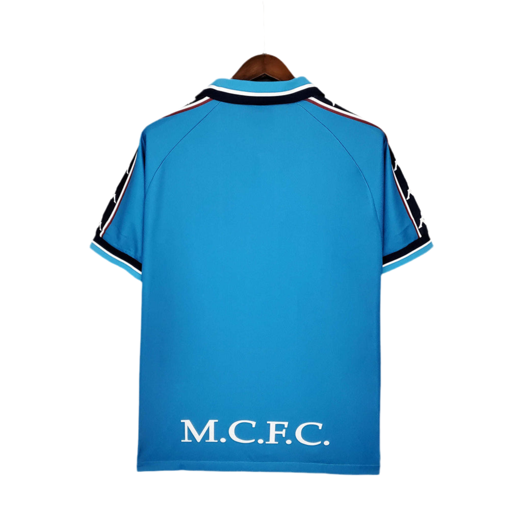 Camisa Manchester City Retrô 1997/1998 - Azul