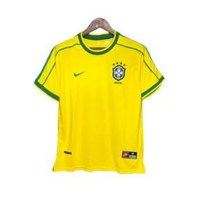 Camisa Seleção Brasileira Retro 1998 Amarela