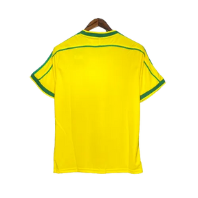 Camisa Seleção Brasileira Retro 1998 Amarela