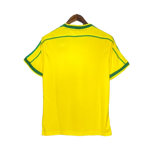 Camisa Seleção Brasileira Retro 1998 Amarela