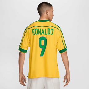 Camisa Seleção Brasileira Reedição 1998 Ronaldo Amarela