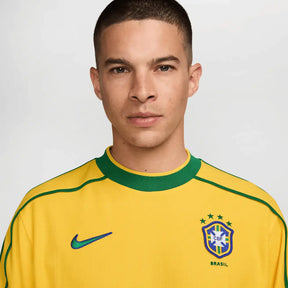 Camisa Seleção Brasileira Reedição 1998 Ronaldo Amarela