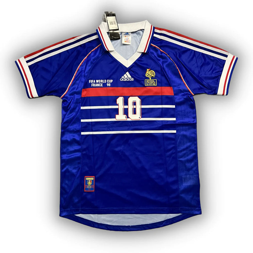 Camisa França Retro 1998 - Azul