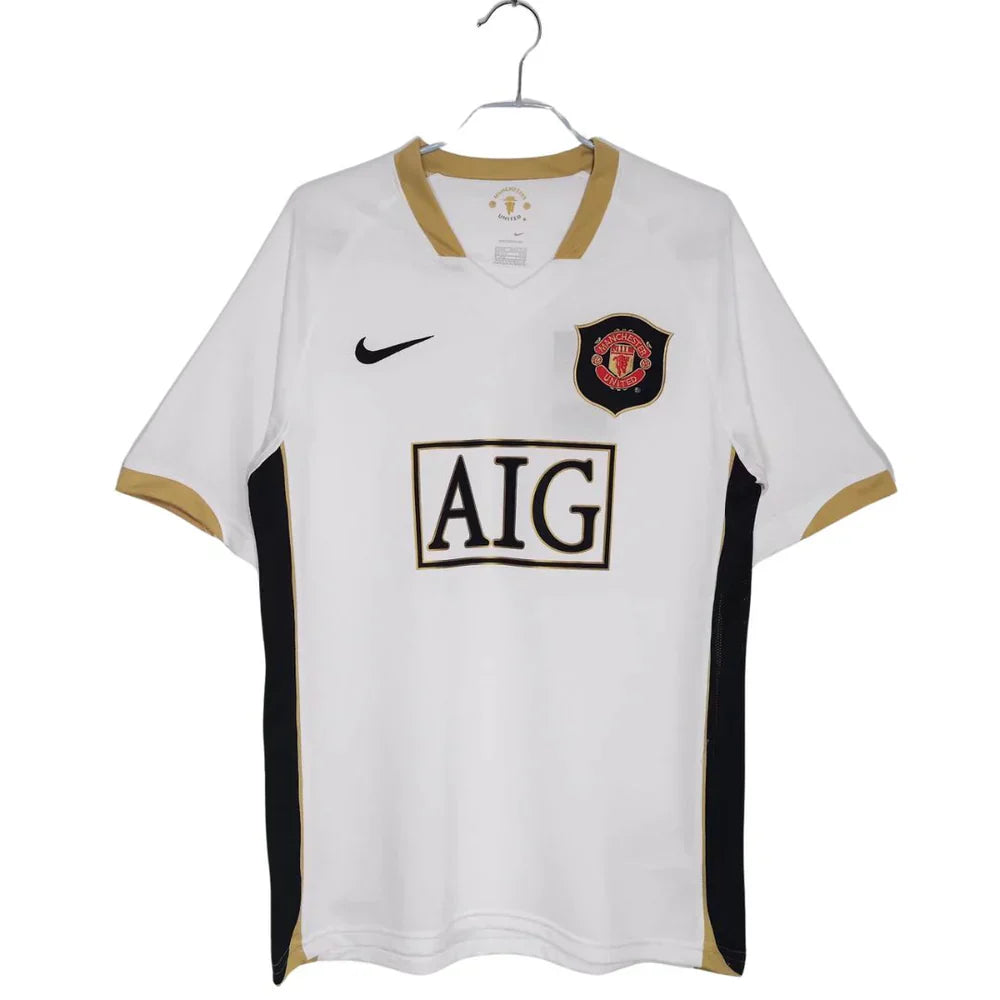Camisa Manchester United  Retrô 06/07 - Branca