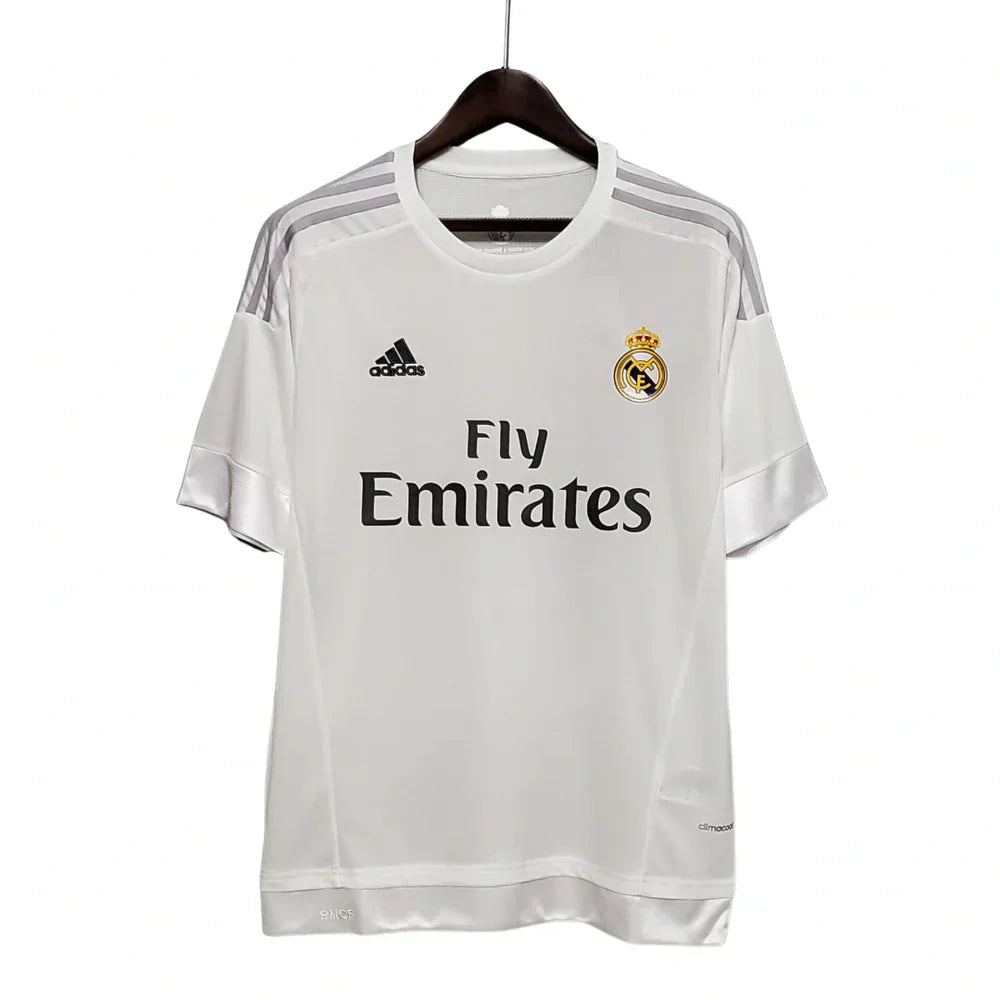 Camisa Real Madrid Retrô 15/16 - Branco